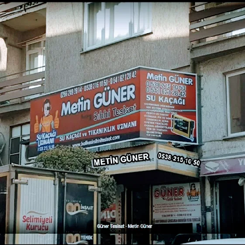 Balıkesir Su Kaçağı Tespiti ve Tıkanıklık Açma Metin Güner Sıhhi Tesisat