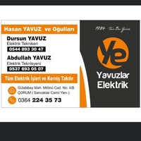 Çorum Yavuzlar Elektrik