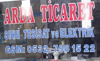 Arda Ticaret Sıhhi Tesisat Elektrik