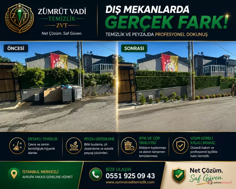 Zümrüt Vadi Temizlik