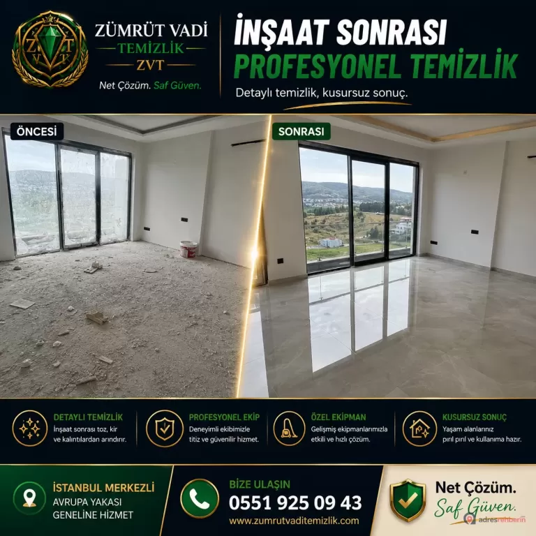 Zümrüt Vadi Temizlik