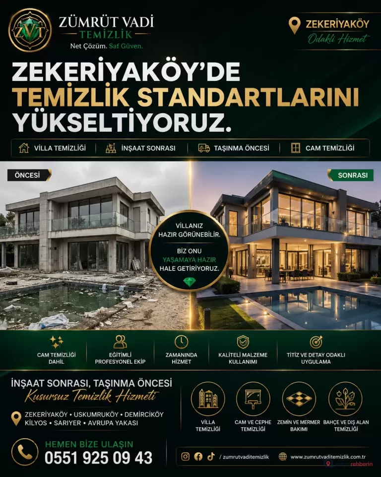 Zümrüt Vadi Temizlik